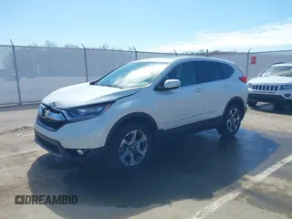 2017 Honda CR-V EX with VIN 2HKRW2H52HH650660, listed as a IAAI auction lot 41811459 with 30,669 mi miles. Bid and sale history available at carsss.com. Image 2.