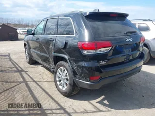 2021 Jeep Grand Cherokee Laredo X with VIN 1C4RJFAG7MC502866, listed as a IAAI auction lot 41841328 with 59,870 mi miles and . Bid and sale history available at DreamBid. Image 3.