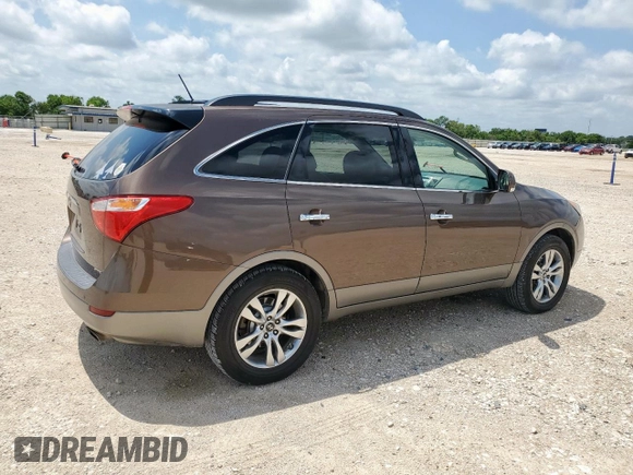 2012 Hyundai Veracruz Limited with VIN KM8NU4CC3CU187363, listed as a Copart auction lot 61385235 with 198,228 mi miles and Clean title. Bid and sale history available at DreamBid. Image 3.