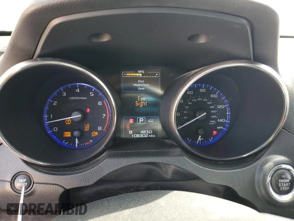 2015 Subaru Outback Limited with VIN 4S4BSBNC6F3347417, listed as a Copart auction lot 54143255 with 108,302 mi miles and Salvage Title. Bid and sale history available at DreamBid. Image 9.