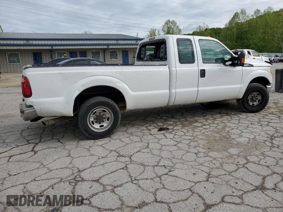 2015 Ford F-250 XLT with VIN 1FT7X2A65FED63415, listed as a Copart auction lot 55132515 with 227,269 mi miles and Salvage title. Bid and sale history available at DreamBid. Image 3.