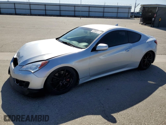 2011 Hyundai Genesis Coupe with VIN KMHHT6KD6BU059087, listed as a Copart auction lot 57665315 with 122,763 mi miles and Salvage title. Bid and sale history available at DreamBid. Image 1.