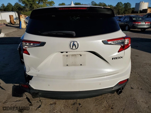 2021 Acura RDX w/Technology Package with VIN 5J8TC1H53ML002647, listed as a Copart auction lot 87394414 with 97,360 mi miles and Salvage Title. Bid and sale history available at carsss.com. Image 6.