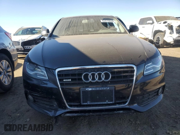 2009 Audi A4 3.2L Prestige with VIN WAUMK78K09N017484, listed as a Copart auction lot 83479634 with 72,719 mi miles and Clean Title. Bid and sale history available at carsss.com. Image 5.