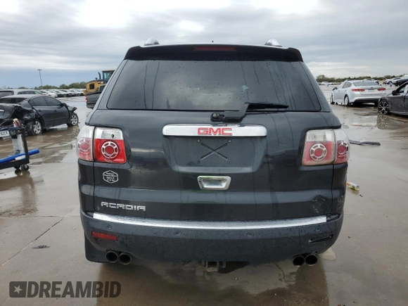 2007 GMC Acadia SLT with VIN 1GKER33777J110493, listed as a Copart auction lot 80829644 with Not Provided miles and Salvage Title. Bid and sale history available at carsss.com. Image 6.