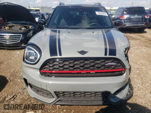 2023 MINI Countryman John Cooper Works with VIN WMZ33BS01P3P41960, listed as a Copart auction lot 68326993 with 5,325 mi miles and Salvage Title. Bid and sale history available at carsss.com. Image 5.