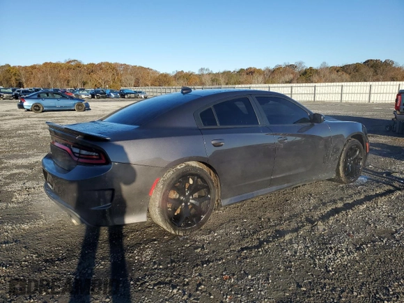 2019 Dodge Charger GT with VIN 2C3CDXHGXKH578962, listed as a Copart auction lot 81716694 with 90,943 mi miles and Salvage Title. Bid and sale history available at DreamBid. Image 3.