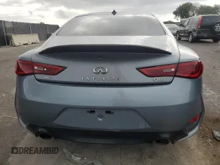 2017 Infiniti Q60 2.0t with VIN JN1CV7EL9HM320239, listed as a Copart auction lot 55183745 with 110,525 mi miles and Clean Title. Bid and sale history available at DreamBid. Image 6.