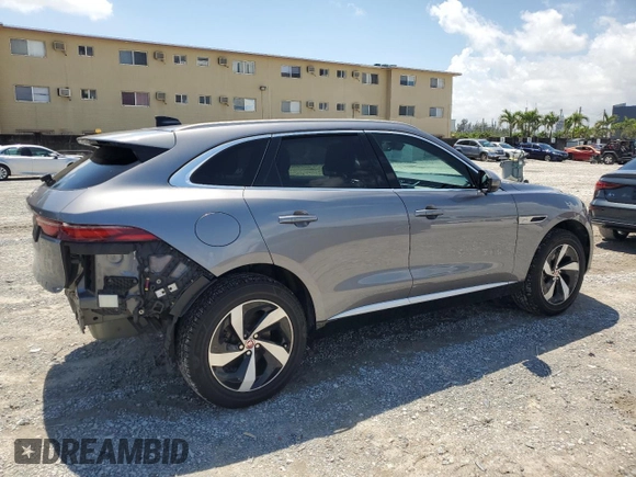 2022 Jaguar F-Pace S with VIN SADCJ2EX8NA689139, listed as a Copart auction lot 51170735 with 41,014 mi miles and Non repairable. Bid and sale history available at DreamBid. Image 3.
