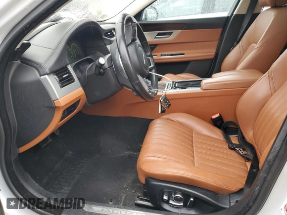 2018 Jaguar XF 35t Portfolio Ltd Edition with VIN SAJBN4EV4JCY53315, listed as a Copart auction lot 45312204 with 54,926 mi miles and Salvage Title. Bid and sale history available at carsss.com. Image 7.