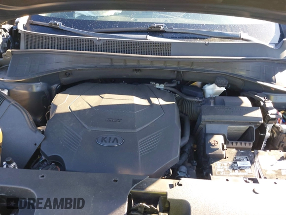 2019 Kia Sorento EX Sport V6 with VIN 5XYPH4A53KG550363, listed as a IAAI auction lot 41699256 with 75,681 mi miles. Bid and sale history available at carsss.com. Image 10.