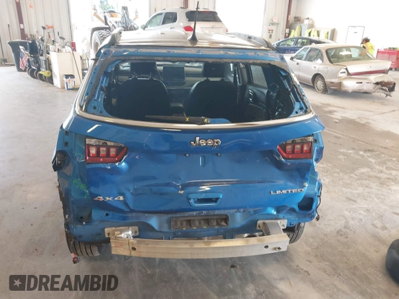 2022 Jeep Compass Limited с VIN 3C4NJDCB4NT171609, выставлен на аукционе IAAI как лот 42514398 с пробегом 32 050 миль миль и . История ставок и продаж доступна на DreamBid. Изображение 16.