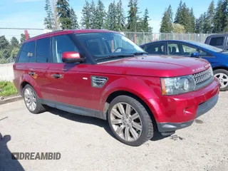 2011 Land Rover Range Rover Sport SC with VIN SALSH2E47BA269305, listed as a IAAI auction lot 42031152 with 108,130 mi miles. Bid and sale history available at carsss.com. Image 1.