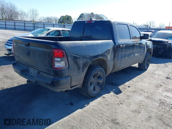 2019 Ram 1500 Big Horn/Lone Star with VIN 1C6RRFFG0KN785072, listed as a IAAI auction lot 41364178 with 126,476 mi miles. Bid and sale history available at carsss.com. Image 4.