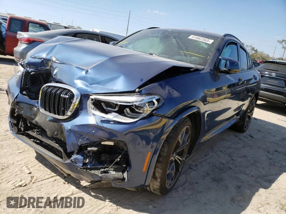 2020 BMW X4 M z VIN 5YMUJ0C04LLU67250, wystawiony jako Copart lot #41482343 z przebiegiem Nie podano mil oraz . Historia ofert i sprzedaży dostępna na DreamBid. Obrazek 1.