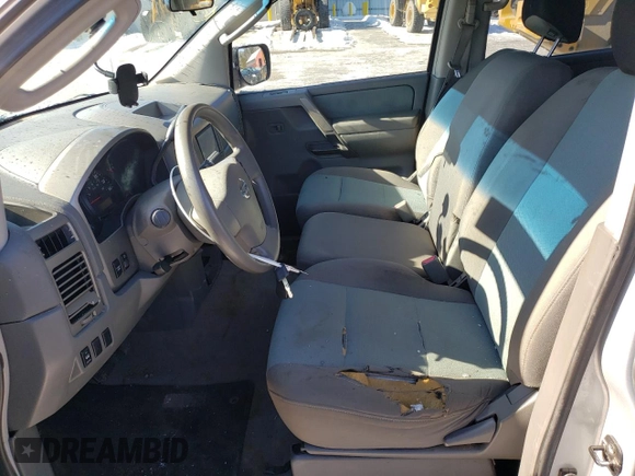 2005 Nissan Titan SE with VIN 1N6AA07B15N532874, listed as a Copart auction lot 45652795 with 217,208 mi miles and Clean Title. Bid and sale history available at carsss.com. Image 7.