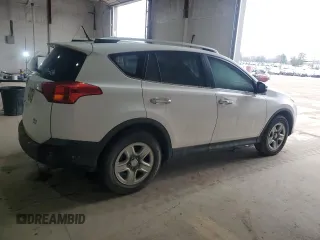 2013 Toyota RAV4 XLE with VIN JTMRFREV3DD014990, listed as a Copart auction lot 45807455 with 123,720 mi miles and Salvage Title. Bid and sale history available at DreamBid. Image 3.