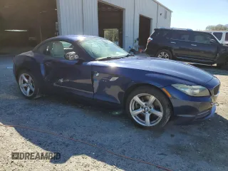 2011 BMW Z4 sDrive30i with VIN WBALM5C57BE162491, listed as a Copart auction lot 47995105 with 97,976 mi miles and Salvage Title. Bid and sale history available at carsss.com. Image 4.