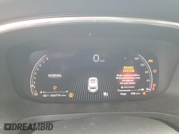 2023 Acura MDX Advance with VIN 5J8YE1H87PL022995, listed as a Copart auction lot 54848415 with 26,776 mi miles and Salvage title. Bid and sale history available at DreamBid. Image 9.