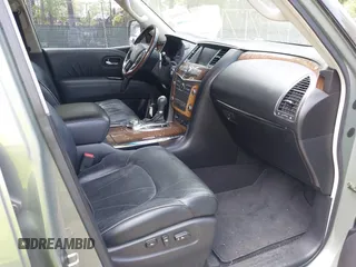 2011 Infiniti QX56 7-passenger with VIN JN8AZ2NEXB9000116, listed as a IAAI auction lot 42159602 with 119,325 mi miles. Bid and sale history available at carsss.com. Image 5.