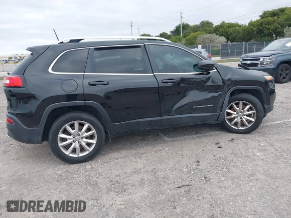 2016 Jeep Cherokee Limited z VIN 1C4PJMDB7GW316548, wystawiony jako IAAI lot #41271877 z przebiegiem 157 293 mil mil oraz . Historia ofert i sprzedaży dostępna na DreamBid. Obrazek 4.