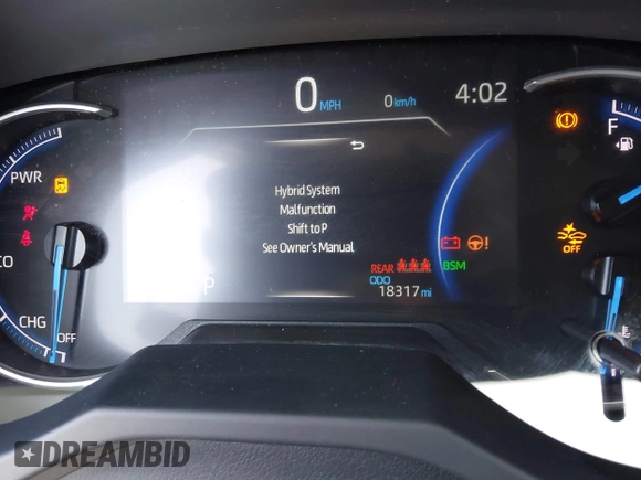 2024 Toyota RAV4 Hybrid LE with VIN JTMMWRFV0RD248035, listed as a IAAI auction lot 42339244 with 18,317 mi miles and . Bid and sale history available at DreamBid. Image 17.