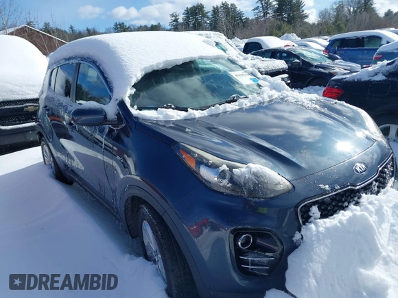 2017 Kia Sportage LX with VIN KNDPMCAC5H7296441, listed as a IAAI auction lot 41585438 with 162,072 mi miles and . Bid and sale history available at carsss.com. Image 13.
