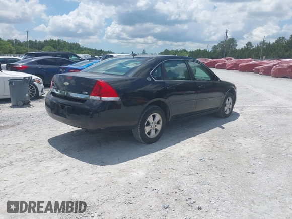 2007 Chevrolet Impala LT with VIN 2G1WT58K879231645, listed as a IAAI auction lot 42142811 with 103,441 mi miles and . Bid and sale history available at DreamBid. Image 4.