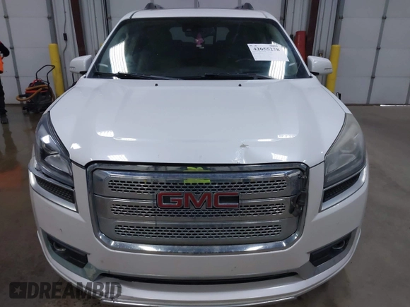 2016 GMC Acadia Denali with VIN 1GKKVTKD9GJ105401, listed as a IAAI auction lot 42055278 with 163,515 mi miles. Bid and sale history available at carsss.com. Image 12.