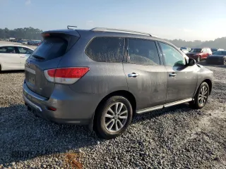 2016 Nissan Pathfinder SV with VIN 5N1AR2MN9GC624850, listed as a Copart auction lot 73777514 with 140,215 mi miles and Salvage title. Bid and sale history available at DreamBid. Image 3.