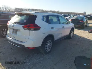 2018 Nissan Rogue SV with VIN KNMAT2MV1JP572474, listed as a IAAI auction lot 41756972 with 156,988 mi miles. Bid and sale history available at carsss.com. Image 4.