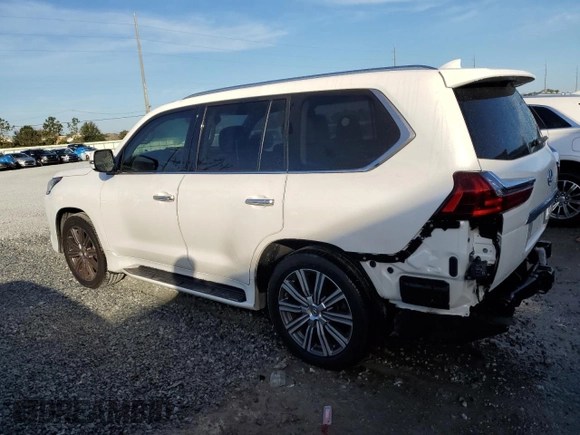 2017 Lexus LX with VIN JTJHY7AX7H4227414, listed as a Copart auction lot 83694604 with 68,205 mi miles and Salvage Title. Bid and sale history available at carsss.com. Image 2.
