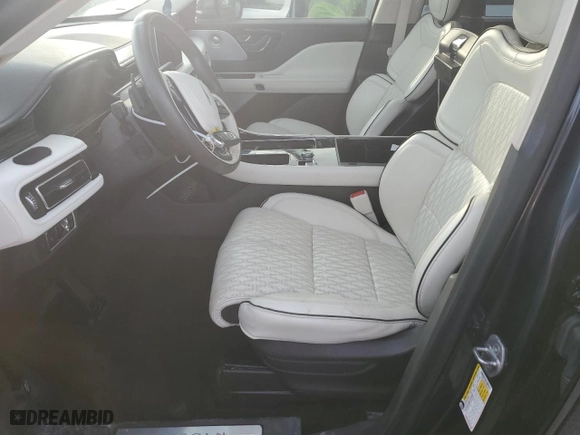 2021 Lincoln Aviator Black Label with VIN 5LM5J9XC6MGL00722, listed as a Copart auction lot 74391884 with 20,744 mi miles and Non Repairable. Bid and sale history available at carsss.com. Image 7.