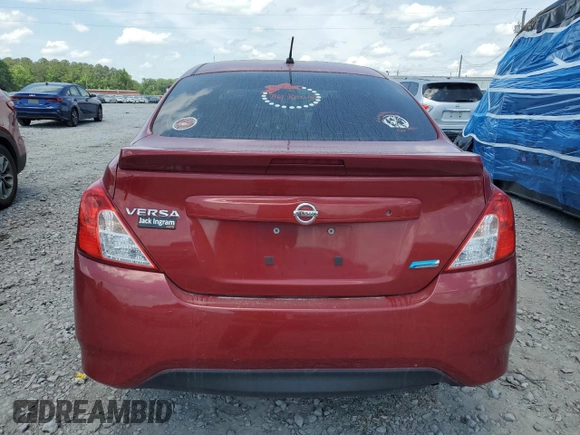2015 Nissan Versa SV with VIN 3N1CN7AP6FL912598, listed as a Copart auction lot 55066495 with 185,937 mi miles and Clean Title. Bid and sale history available at carsss.com. Image 6.