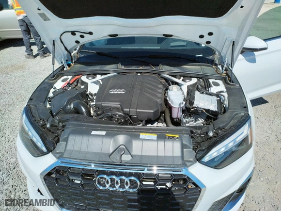 2022 Audi A5 Sportback S line Prestige with VIN WAUEACF58NA036928, listed as a Copart auction lot 44500393 with 7169 miles. Bid and sale history available at carsss.com. Image 11.