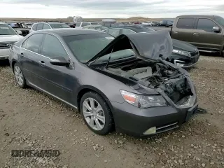 2009 Acura RL Tech Pkg with VIN JH4KB26609C002111, listed as a Copart auction lot 84668184 with 149,870 mi miles and Salvage Title. Bid and sale history available at carsss.com. Image 11.
