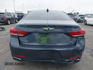 2017 Genesis G80 3.8L with VIN KMHGN4JE9HU181178, listed as a IAAI auction lot 42570337 with 84,104 mi miles and . Bid and sale history available at DreamBid. Image 16.