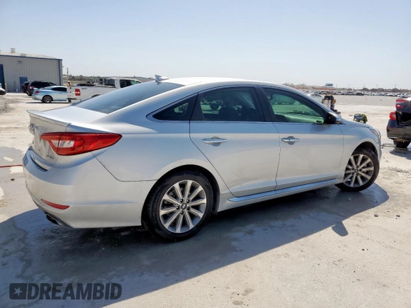 2016 Hyundai Sonata Sport with VIN 5NPE34AF2GH306587, listed as a Copart auction lot 50207365 with 94,373 mi miles and Clean Title. Bid and sale history available at DreamBid. Image 3.