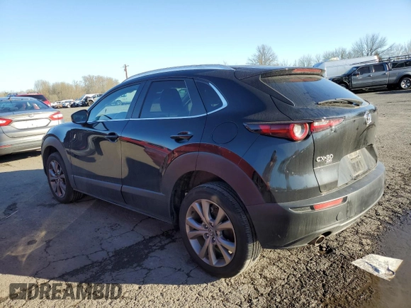 2023 Mazda CX-30 S Select with VIN 3MVDMBBM9PM524187, listed as a Copart auction lot 46709355 with 25,244 mi miles and Salvage Title. Bid and sale history available at DreamBid. Image 2.