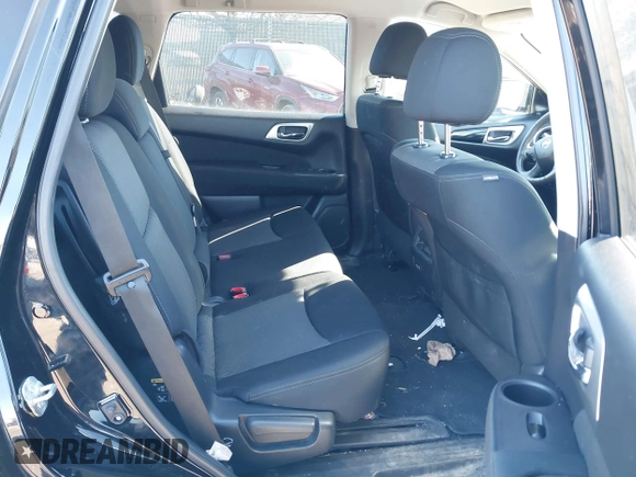 2017 Nissan Pathfinder SV with VIN 5N1DR2MM2HC693059, listed as a IAAI auction lot 41584629 with 112,379 mi miles. Bid and sale history available at carsss.com. Image 8.