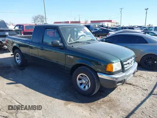 2002 Ford Ranger XLT Appearance with VIN 1FTYR44E82PA79434, listed as a IAAI auction lot 41623304 with 107,143 mi miles. Bid and sale history available at carsss.com. Image 1.