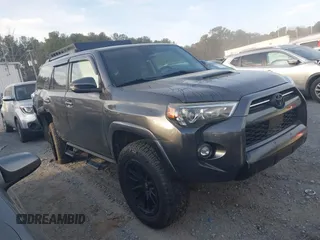 2021 Toyota 4Runner TRD Off Road Premium with VIN JTERU5JR9M5896115, listed as a IAAI auction lot 41642686 with 69,859 mi miles and . Bid and sale history available at DreamBid. Image 1.