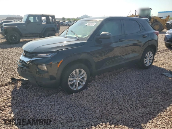 2023 Chevrolet TrailBlazer LS with VIN KL79MMS2XPB016672, listed as a Copart auction lot 70902684 with 17,721 mi miles and Salvage Title. Bid and sale history available at DreamBid. Image 1.