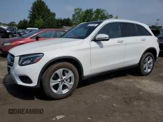 2018 Mercedes-Benz GLC 300 z VIN WDC0G4KB5JV050229, wystawiony jako Copart lot #56510605 z przebiegiem 25 330 mil mil oraz Szkoda całkowita • Salvage title. Historia ofert i sprzedaży dostępna na DreamBid. Obrazek 1.