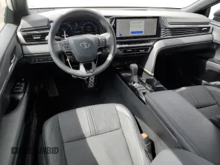2025 Toyota Camry LE with VIN 4T1DAACK0SU003652, listed as a Copart auction lot 49150245 with 13,456 mi miles and Salvage Title. Bid and sale history available at carsss.com. Image 8.