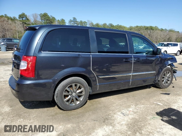 2014 Chrysler Town & Country S with VIN 2C4RC1HG5ER461679, listed as a Copart auction lot 51267785 with 124,341 mi miles and Salvage Title. Bid and sale history available at DreamBid. Image 3.