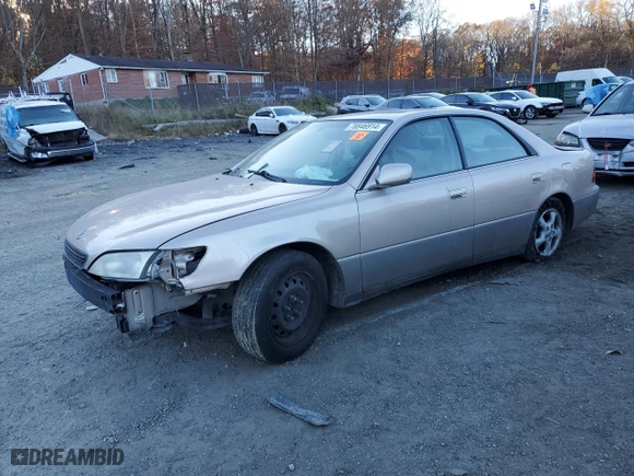 1998 Lexus ES 300 Luxury Sport Sdn with VIN JT8BF28G0W5036785, listed as a Copart auction lot 78846914 with 0 mi miles and Salvage Title. Bid and sale history available at carsss.com. Image 1.