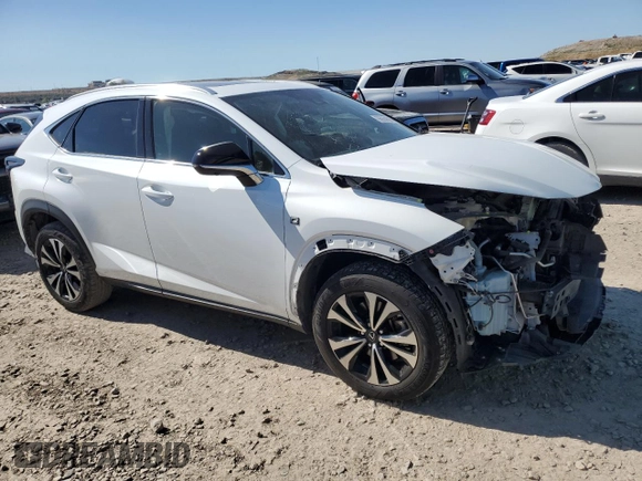 2020 Lexus NX 300 F Sport with VIN JTJSARDZ2L5013615, listed as a Copart auction lot 56094695 with 65,368 mi miles and Salvage title. Bid and sale history available at DreamBid. Image 4.