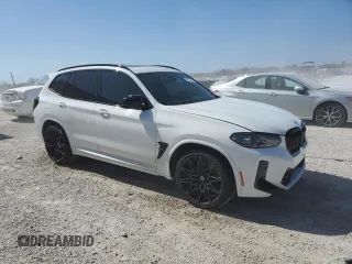 2023 BMW X3 M z VIN 5YM13EC05P9P18161, wystawiony jako Copart lot #42135544 z przebiegiem 17 524 mil mil oraz Szkoda całkowita • Salvage title. Historia ofert i sprzedaży dostępna na DreamBid. Obrazek 4.
