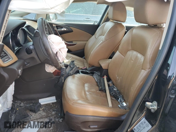 2014 Buick Verano Leather Group with VIN 1G4PS5SK2E4181568, listed as a Copart auction lot 48698125 with 0 mi miles and Salvage Title. Bid and sale history available at carsss.com. Image 7.